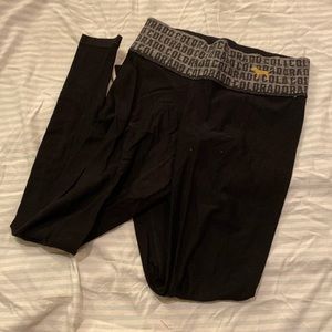 VS PINK university of Colorado leggings
